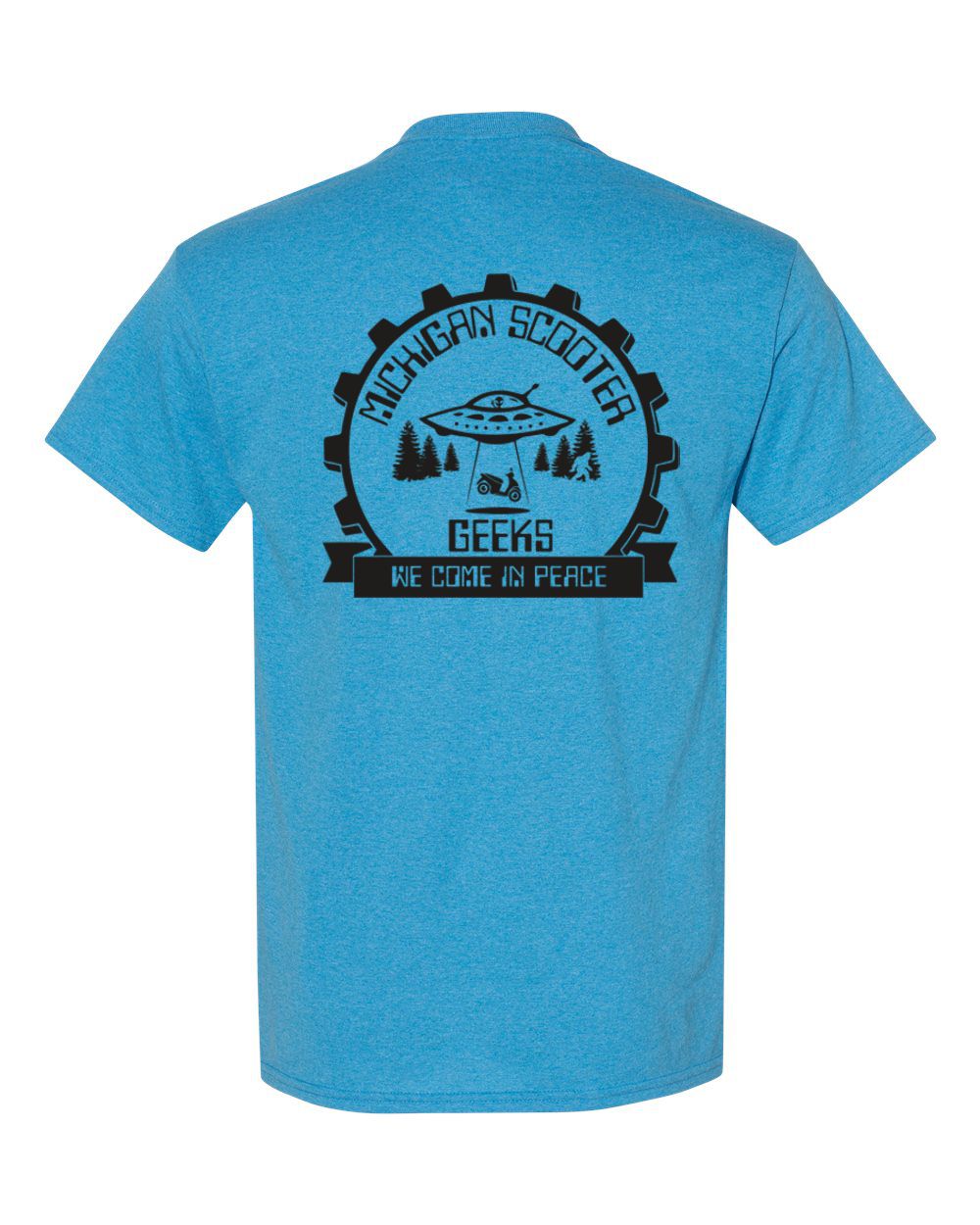 Michigan Scooter Geeks Basic T-shirt