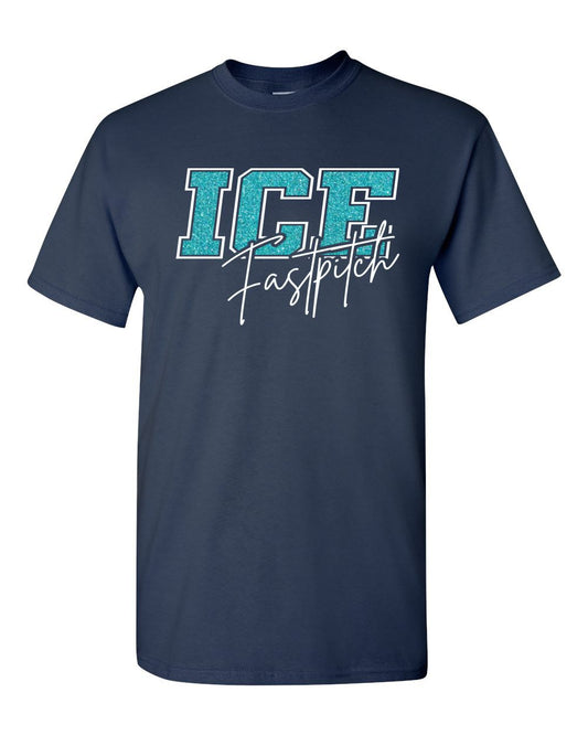 Glitter Ice Fastpitch Basic T-shirt