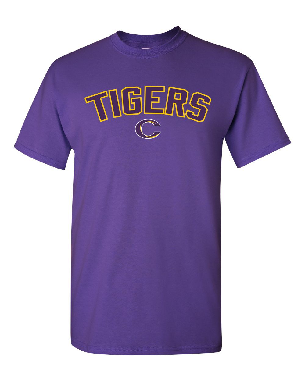 Caro Tigers Arc Basic T-shirt - Schall