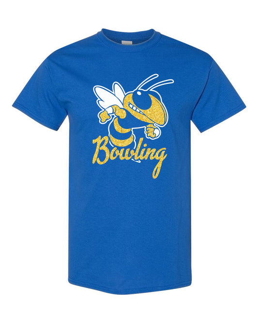 Kearsley Bowling Glitter Basic T-shirt