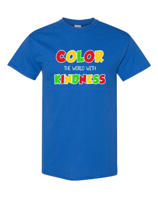 Color The World With Kindness Basic T-shirt