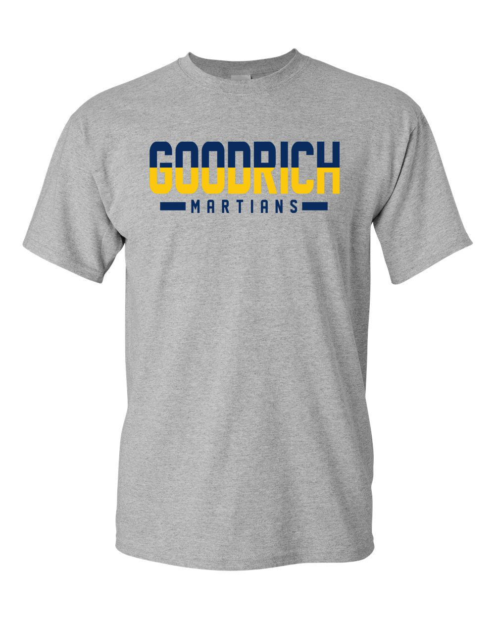 Goodrich Martians Split Font Grey T-shirt