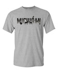Michigan Wildlife Grey T-shirt