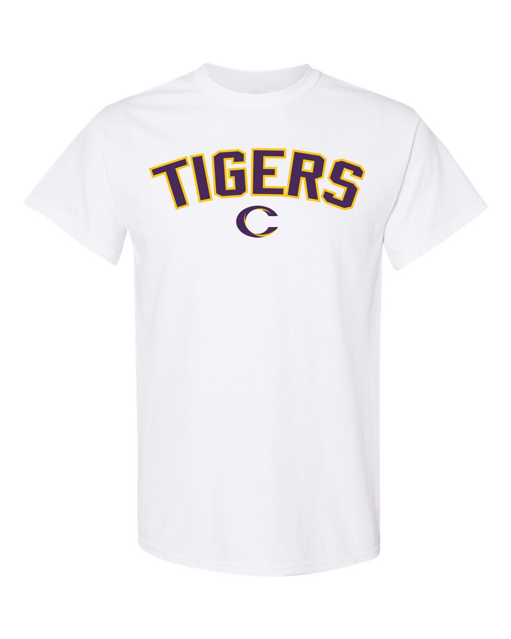 Caro Tigers Arc Basic T-shirt - Schall