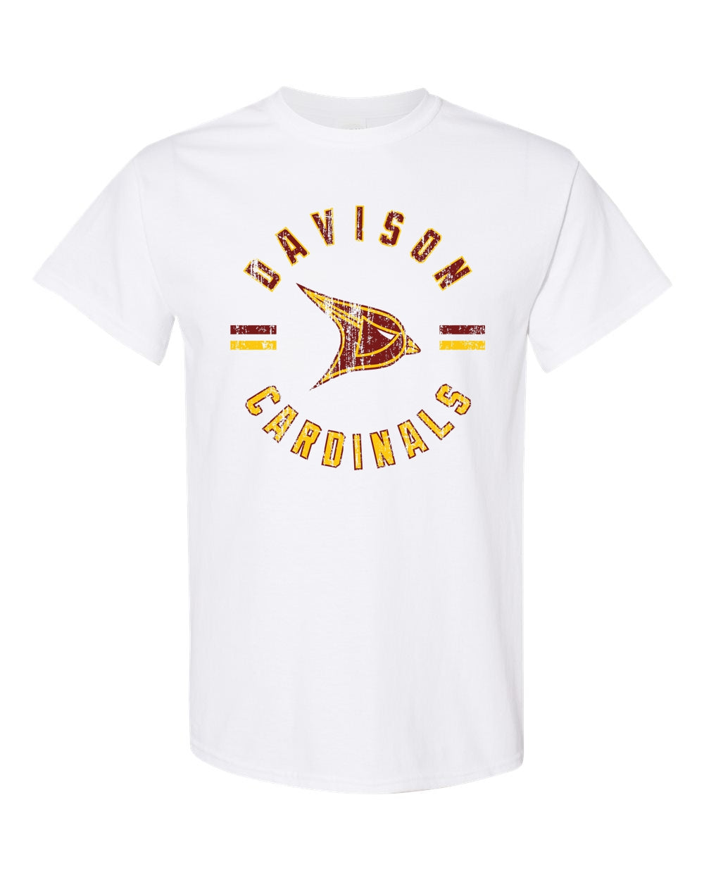 Davison Cardinals Circle Logo T-shirt