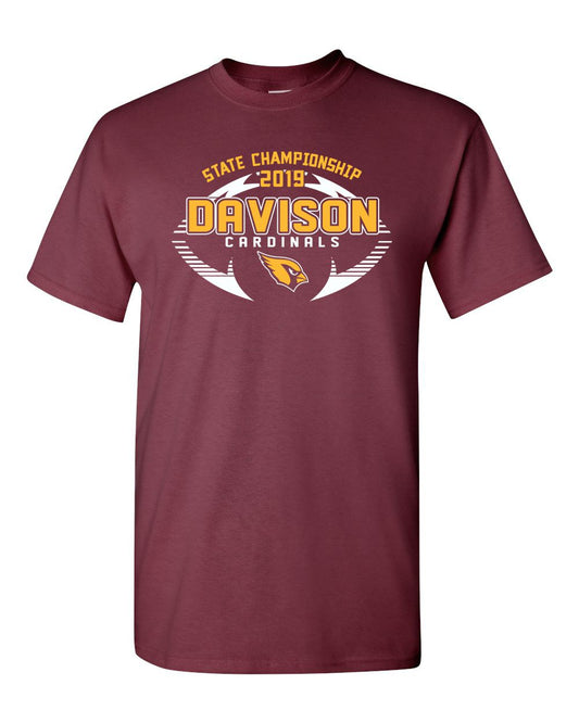 Davison Football Championship 2019 T-shirt