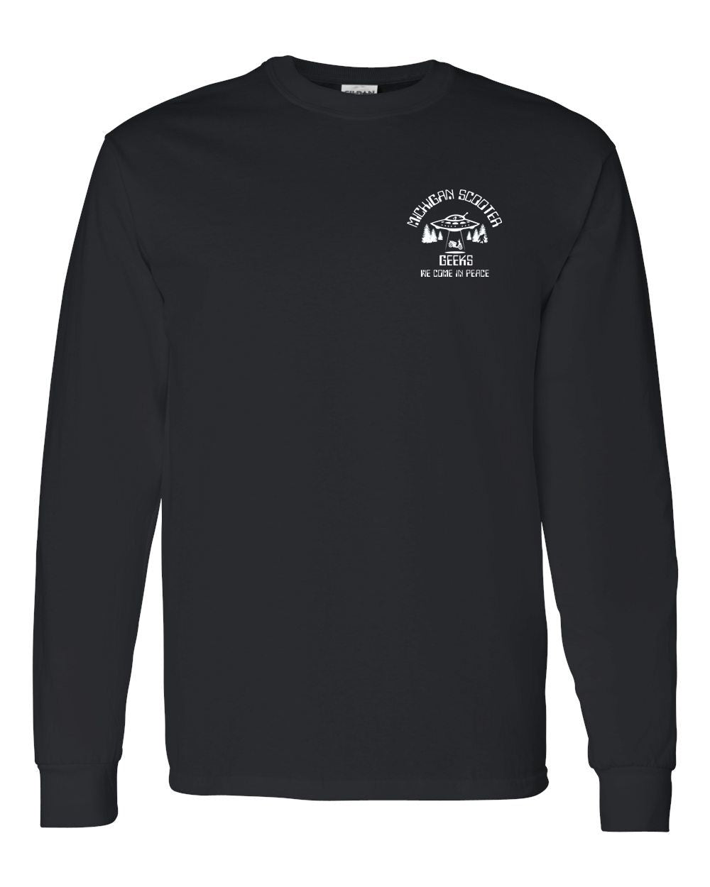 Michigan Scooter Geeks Basic Long Sleeve