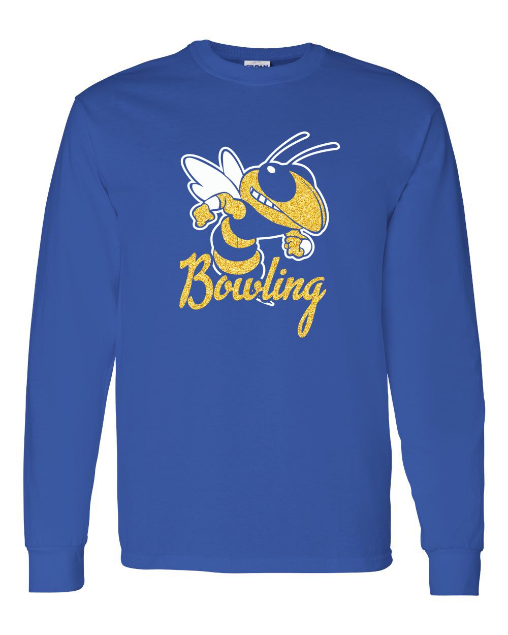 Kearsley Bowling Glitter Basic Long Sleeve