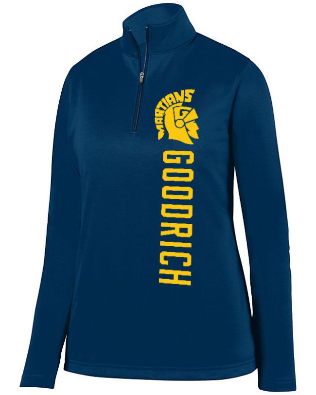 Goodrich Martians Ladies 1/4 Wicking Fleece Pullover