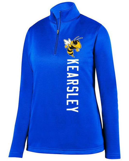 Kearsley Hornets Ladies 1/4 Wicking Fleece Pullover