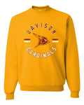 Davison Cardinals Circle Logo Crew Sweatshirt