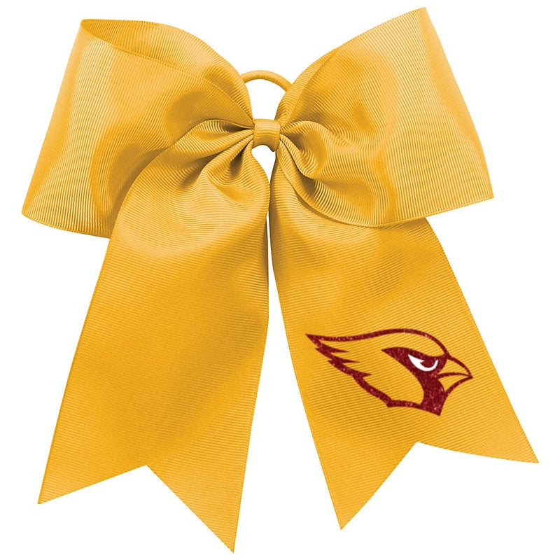 Davison Glitter Cardinal Hair Bow