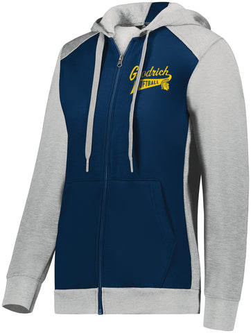 Goodrich Softball Three Season Full Zip Hooded Sweatshirt