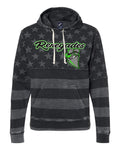 Renegades Black American Flag Triblend Hood