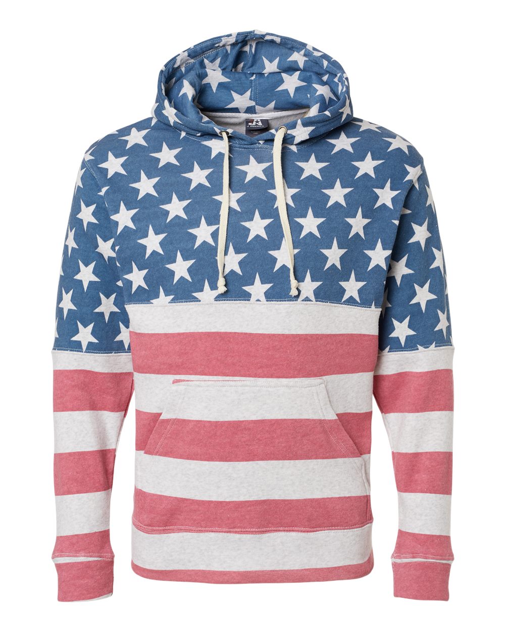 American Flag Triblend Hood
