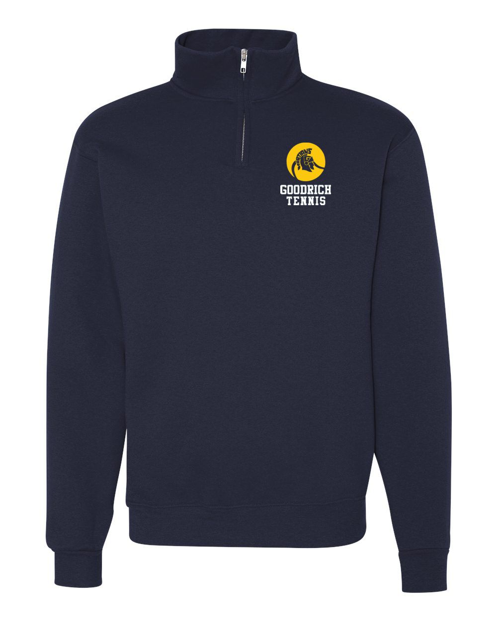 Goodrich Tennis Basic Cotton Quarter Zip Pullover