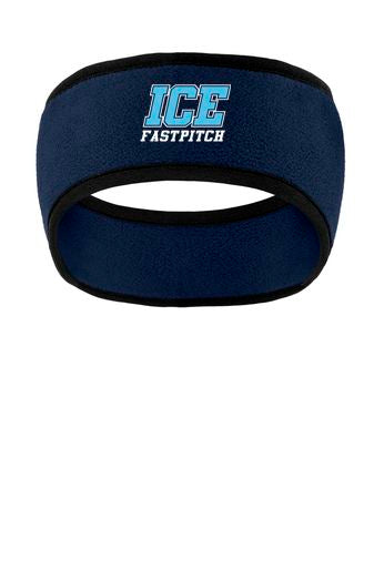 ICE Fastpitch Two-Color Fleece Headband