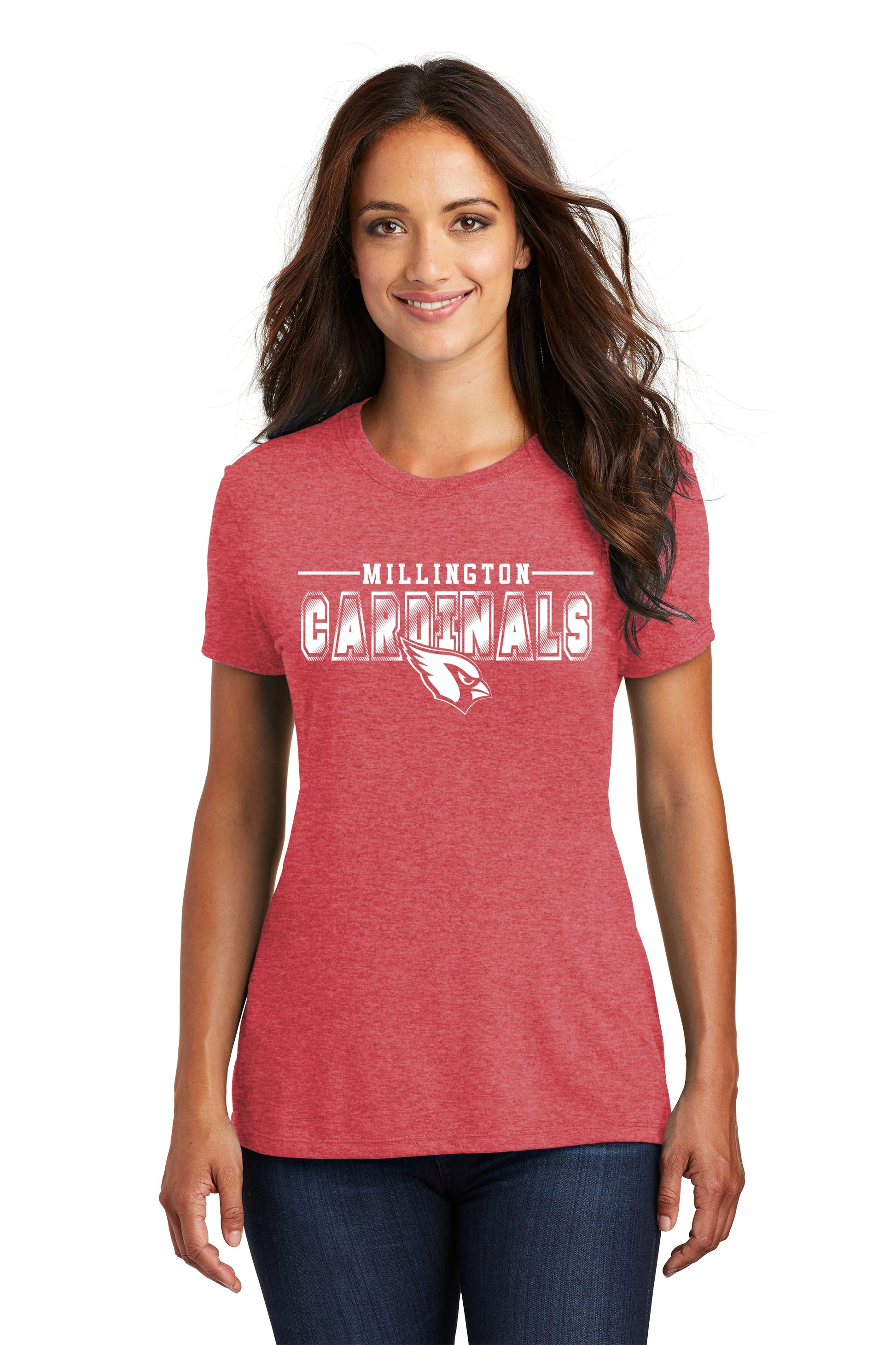 Millington Cardinals Soft Feel Tee