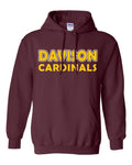 Davison Cardinals Youth Maroon Hood