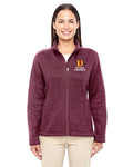 Ladies Davison Cardinals Full Zip Sweater Fleece Jacket
