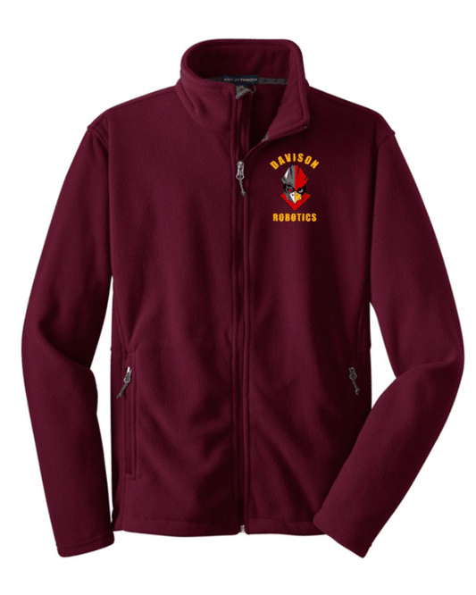 Davison Robotics Embroidered Fleece Jacket