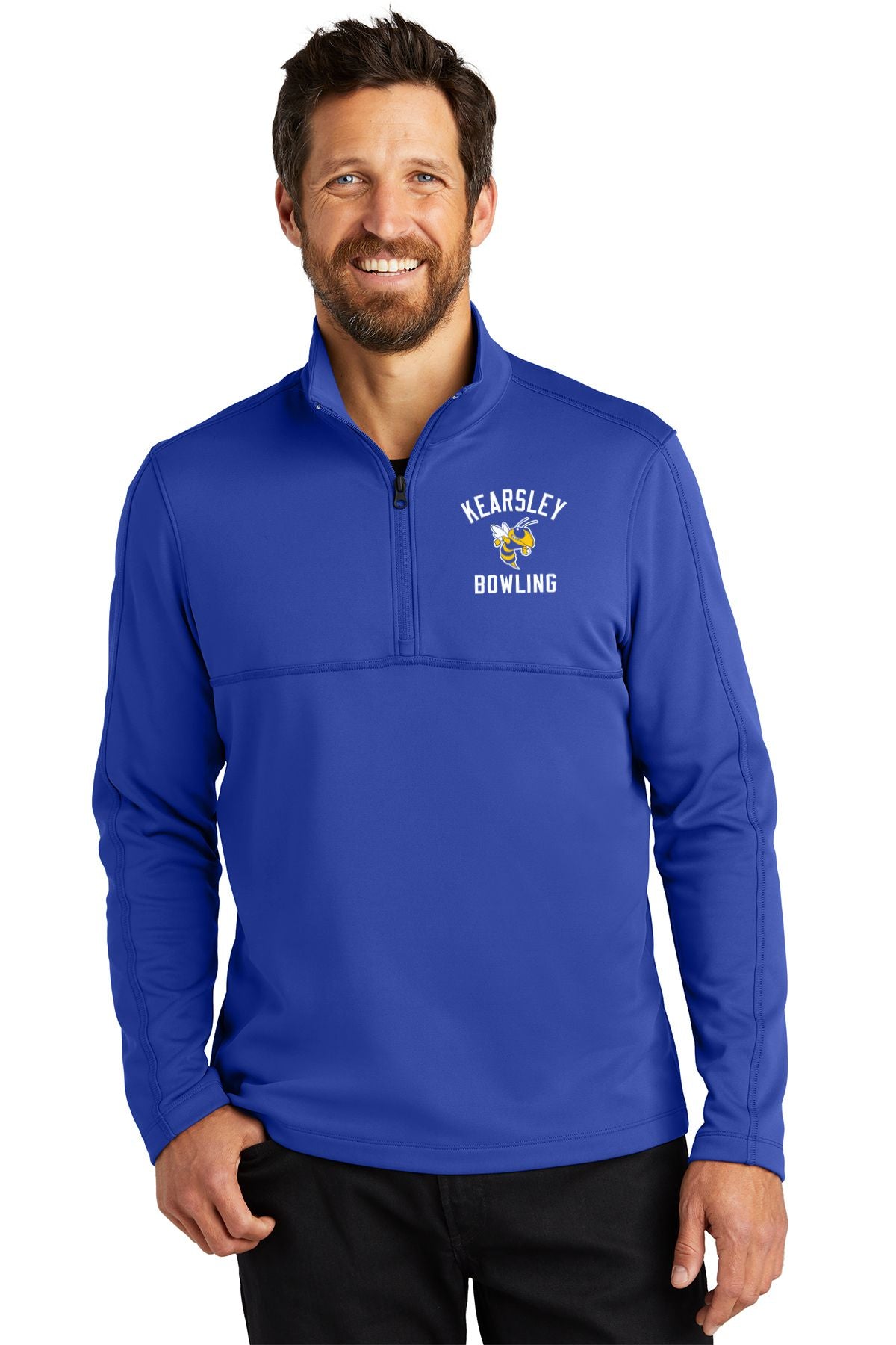 Kearsley Bowling Smooth Fleece 1/4 Zip