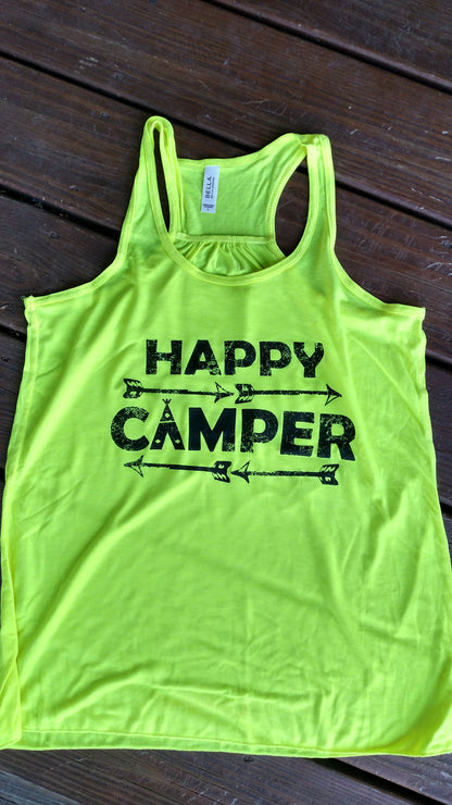 Happy Camper Ladies Tank