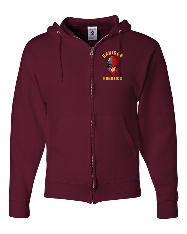 Davison Robotics Embroidered Full Zip Jacket