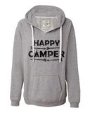 Ladies Happy Camper V-Notch Sweatshirt