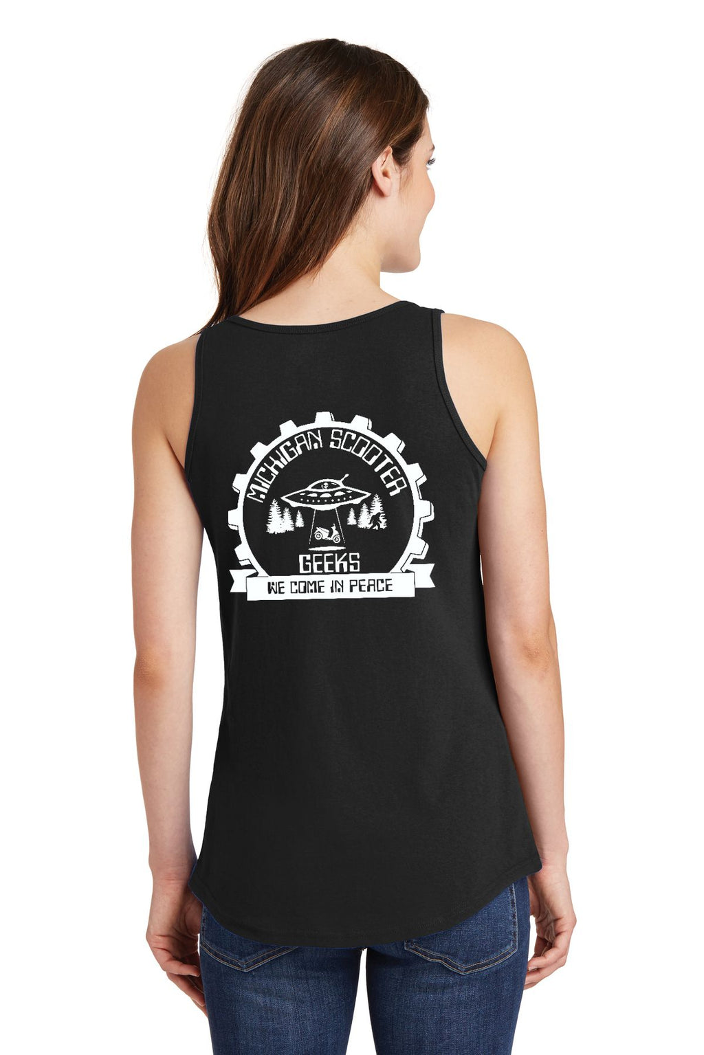 Michigan Scooter Geeks Ladies Tank