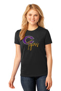 Caro Glitter Ladies T-shirt - Schall