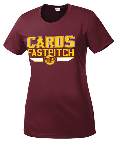 Cards Fastpitch Ladies Performance T-shirt