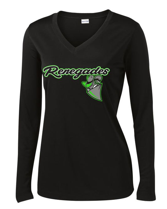 Renegades Ladies Performance Long Sleeve Shirt