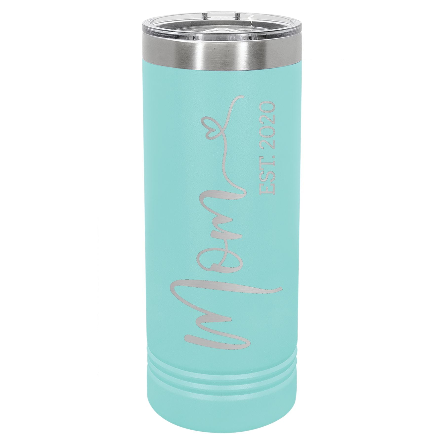 Mom Engraved 22oz Skinny Tumbler