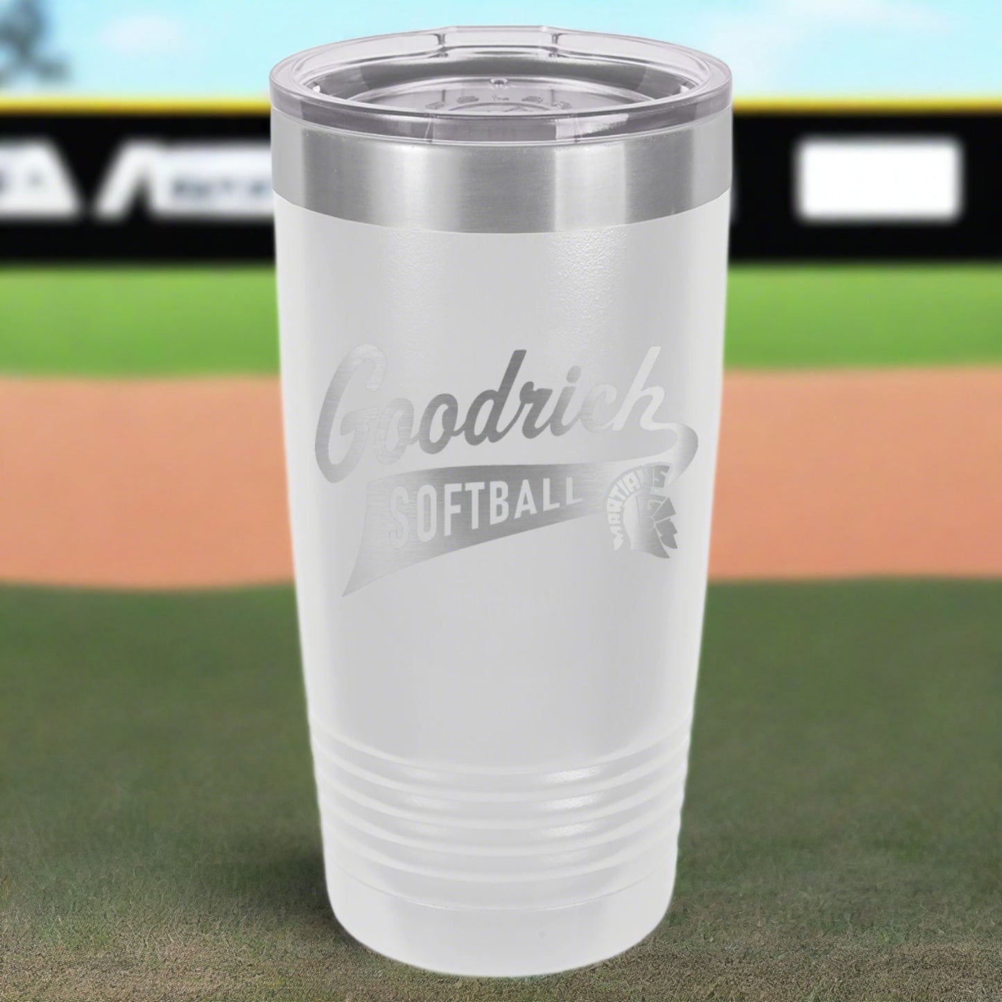 Goodrich Softball Engraved 20oz Ringneck Tumbler