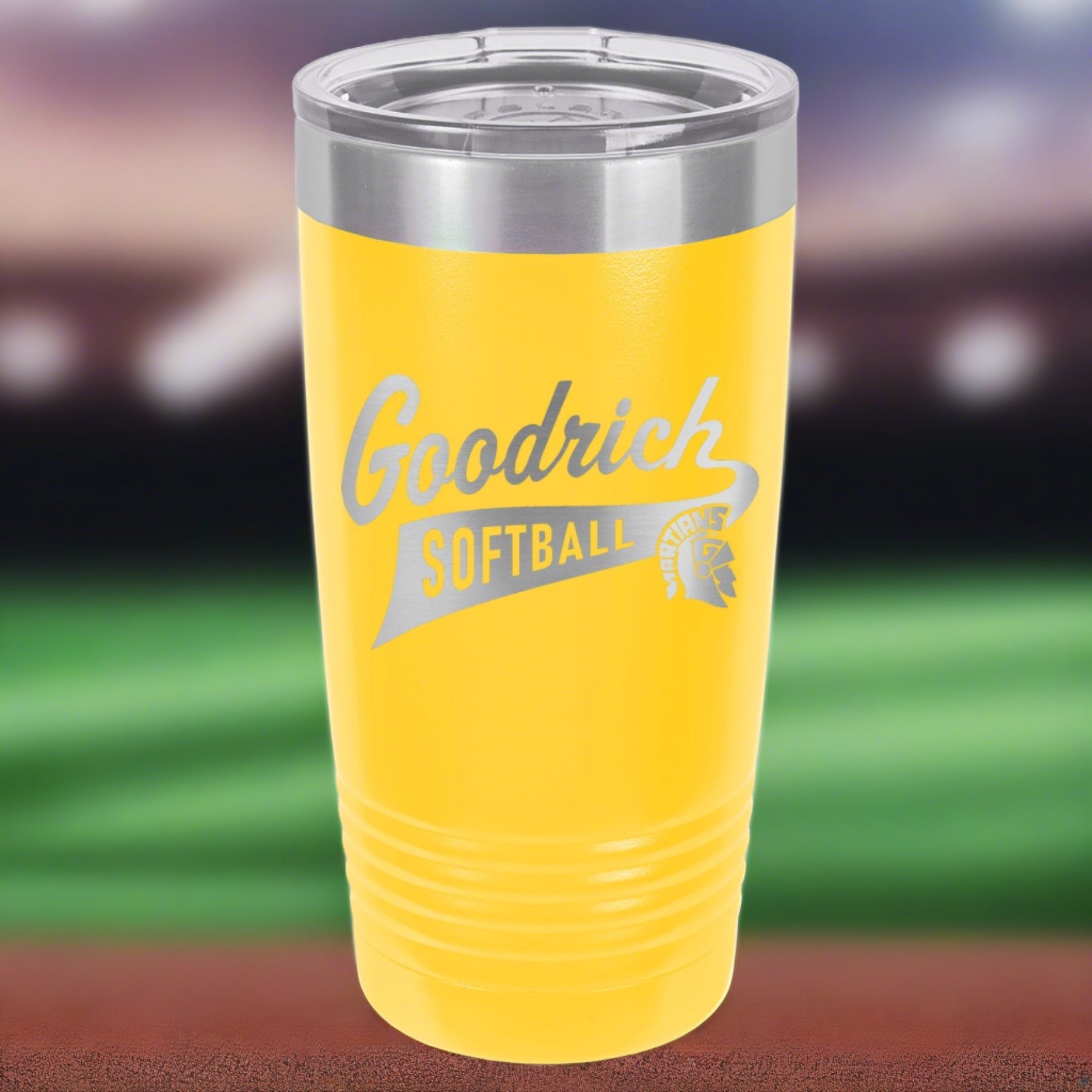 Goodrich Softball Engraved 20oz Ringneck Tumbler