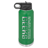 Michigan Scooter Geeks Engraved 32 oz Water Bottle