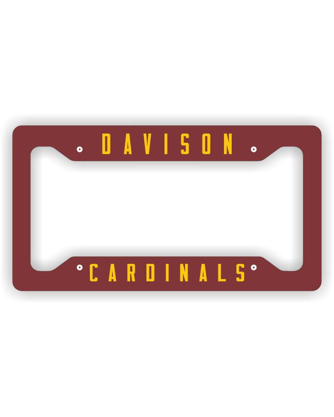 Davison Cardinals License Plate Frame