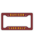 Davison Cardinals License Plate Frame