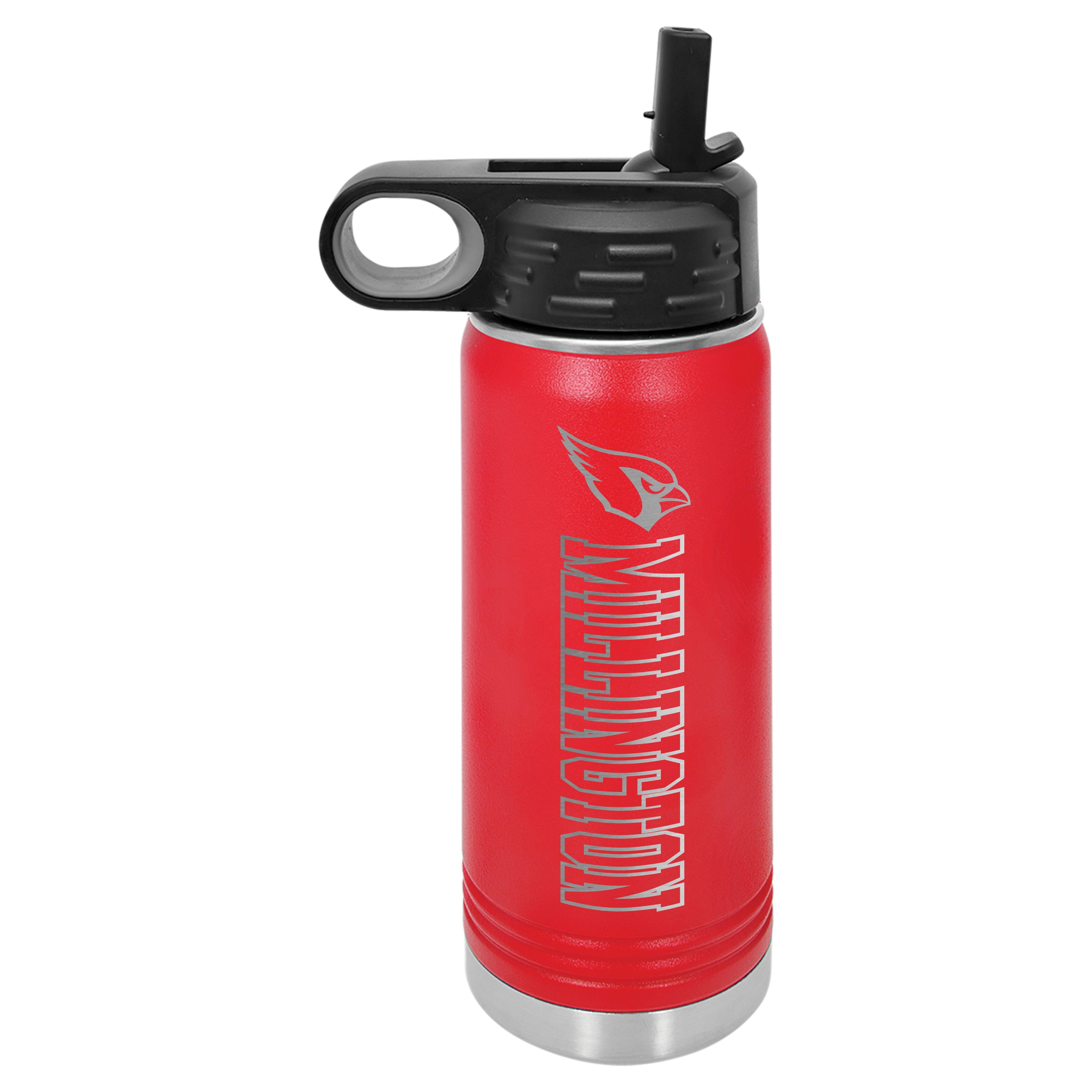 Millington Cardinals 20oz Water Bottle