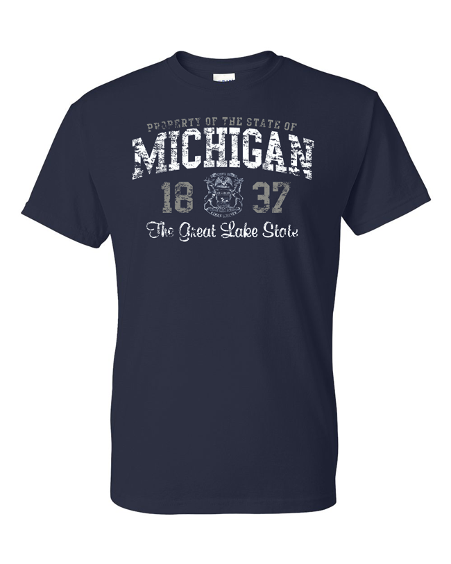Property of the State of Michigan T-shirt