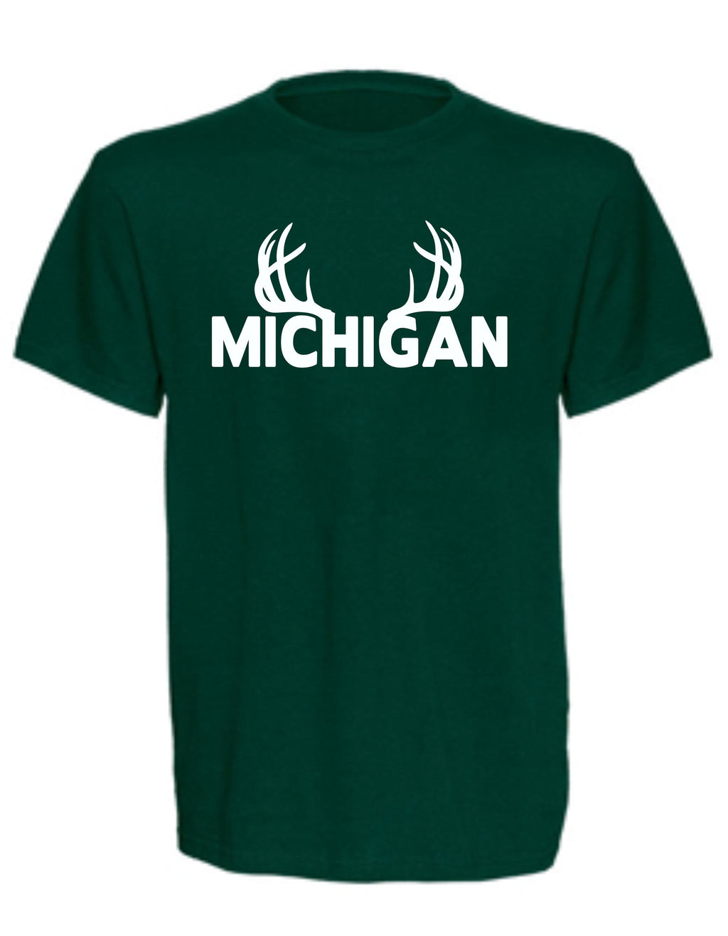 Unisex Michigan Antler Tee