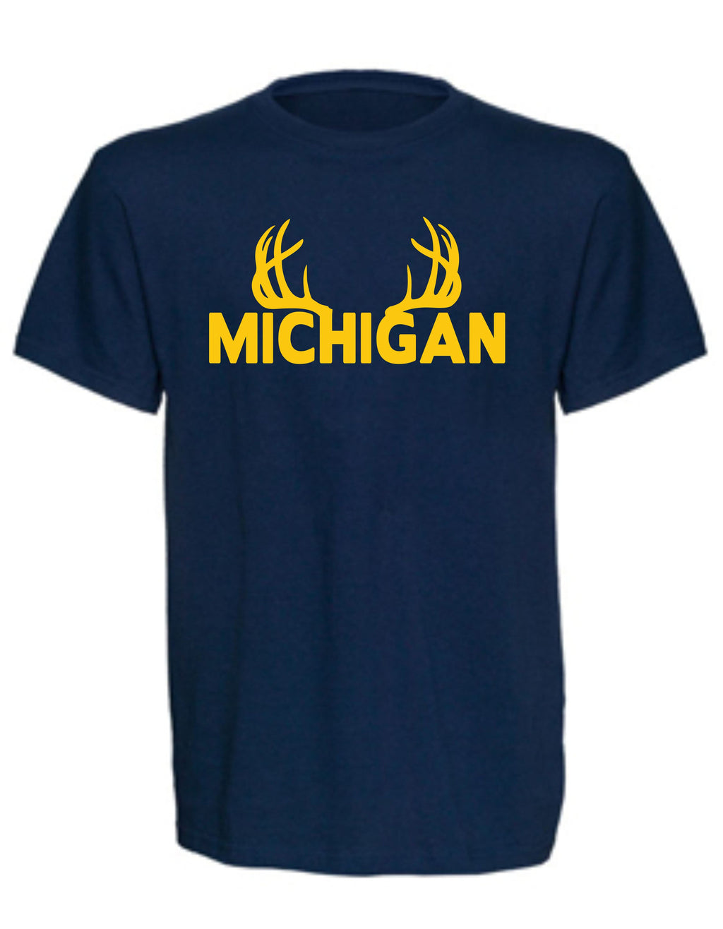 Unisex Michigan Antler Tee