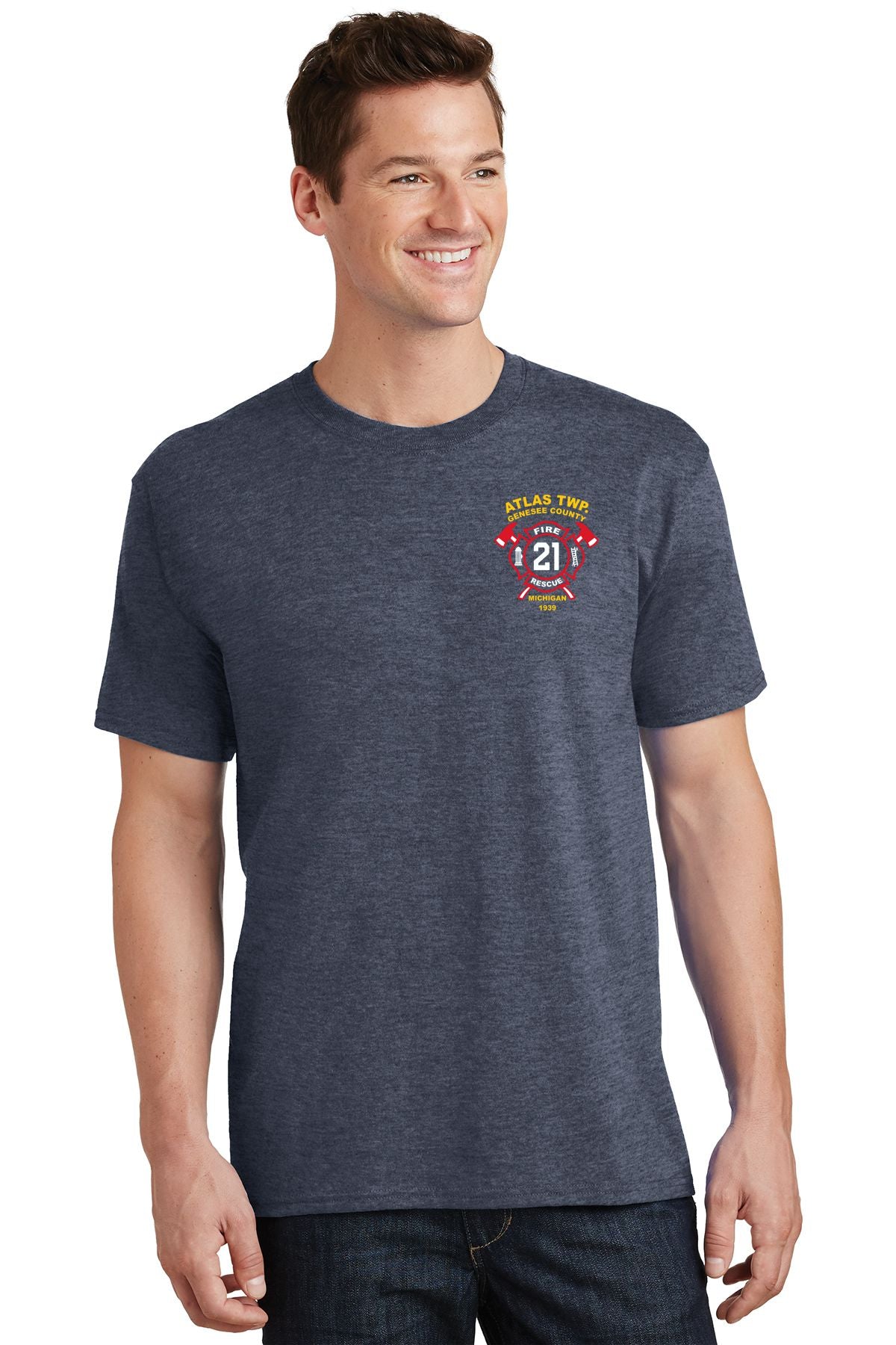 Embroidered Atlas Fire & Rescue T-Shirt