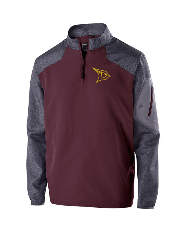 Davison Cardinal Embroidered Lightweight Raider Pullover