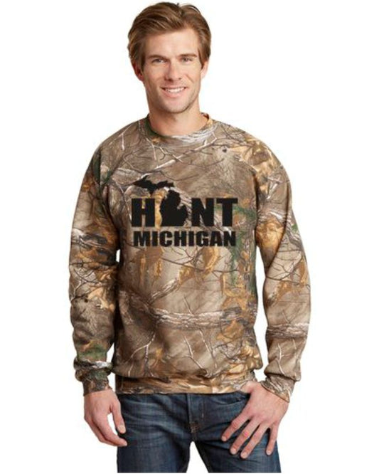 Hunt Michigan Russell Outdoors™ Realtree® Crewneck Sweatshirt