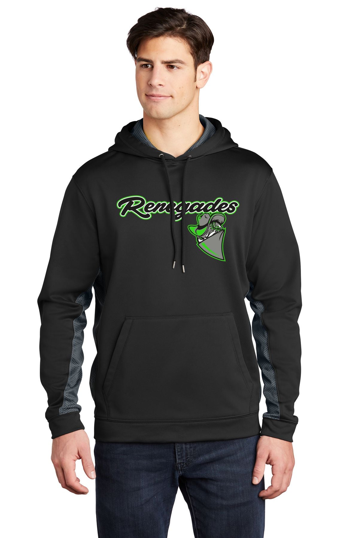 Renegades CamoHex Fleece Colorblock Hooded Pullover