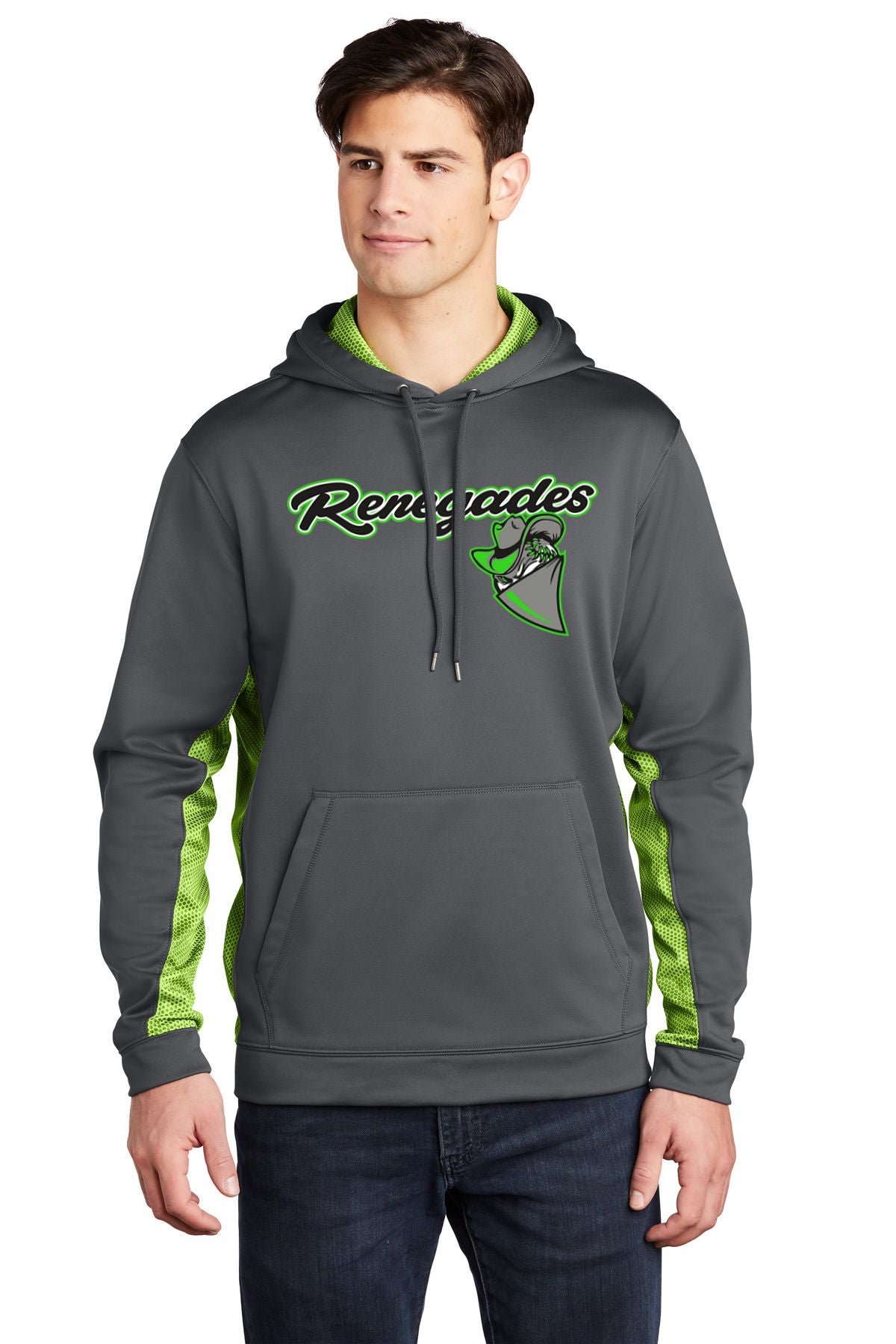 Renegades CamoHex Fleece Colorblock Hooded Pullover