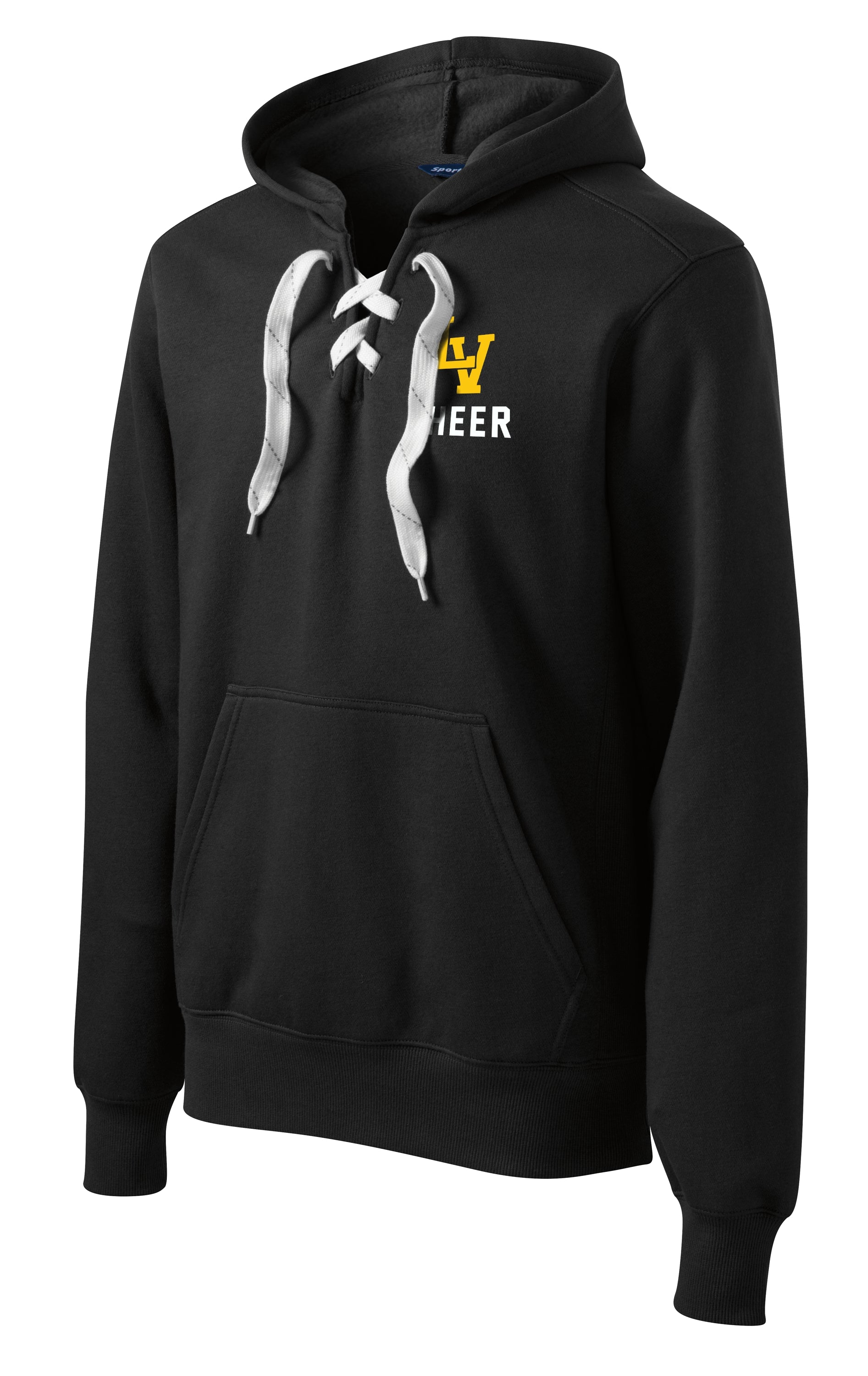 Lakeville Cheer Lace Up Hood