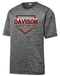 Davison Baseball Adult Electric Tee